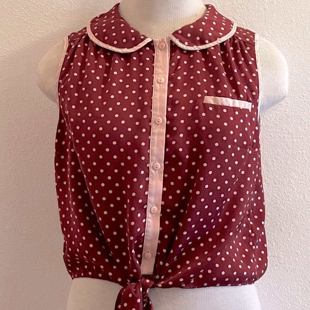 Vintage Forever21 Button-up Blouse